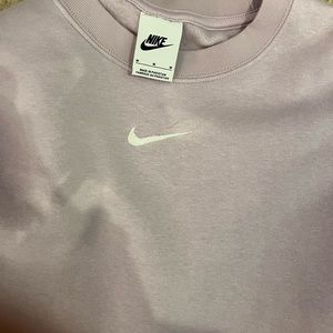 Nike center solo swoosh sweatshirt, Wmns sz M, purple, perfect condition